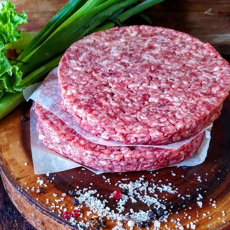 Ground Beef Patties 1/2# each, 2 per pack